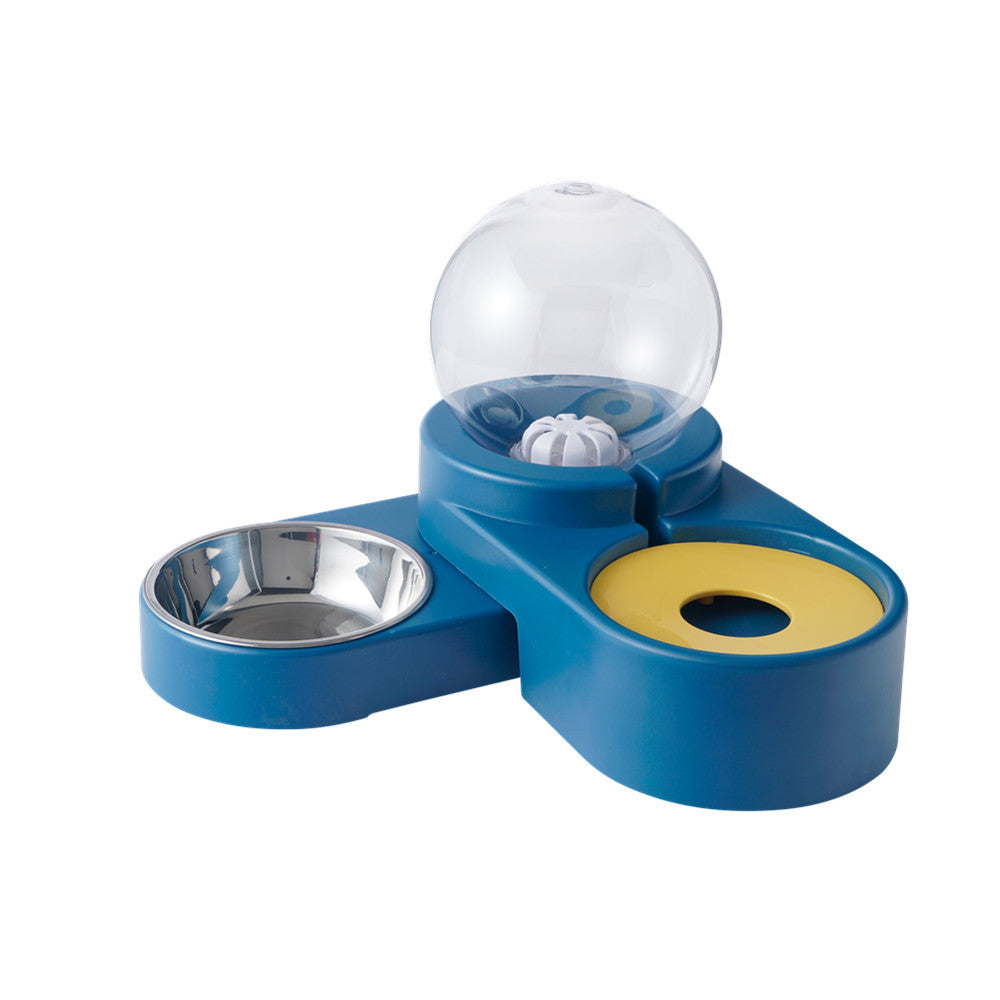 Wasser- und Futterstation für Katzen – Hygienische 2-in-1 Futter- und Wasserschale mit rutschfestem Design