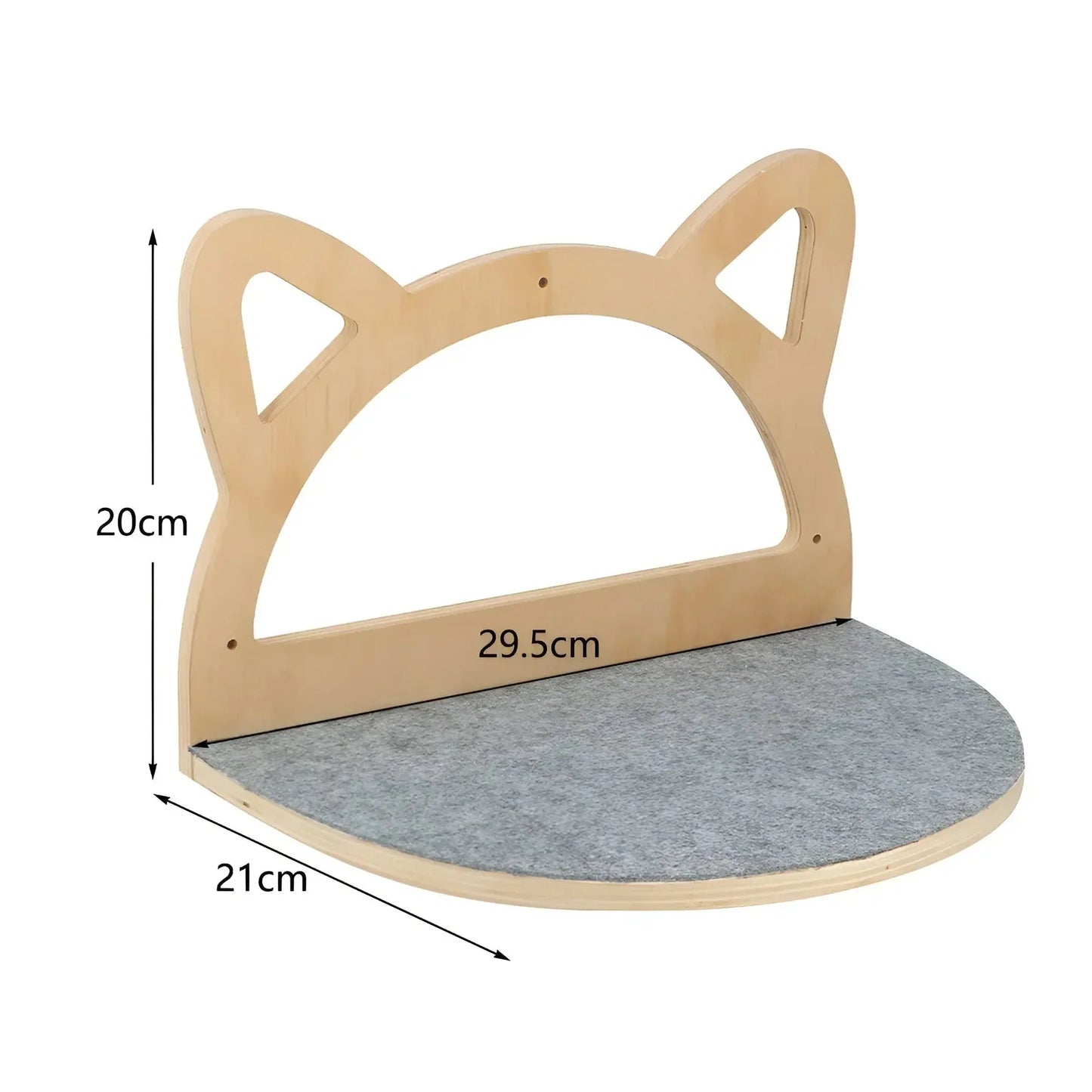 Individuell Zusammenstellbarer Katzen-Wandkratzbaum – Anpassbar für Deine Katze