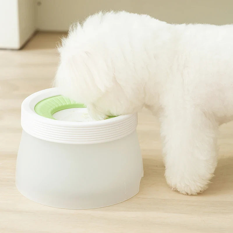 Auslaufsicherer Hunde Wassernapf – Spillfreier Trinknapf für Hunde