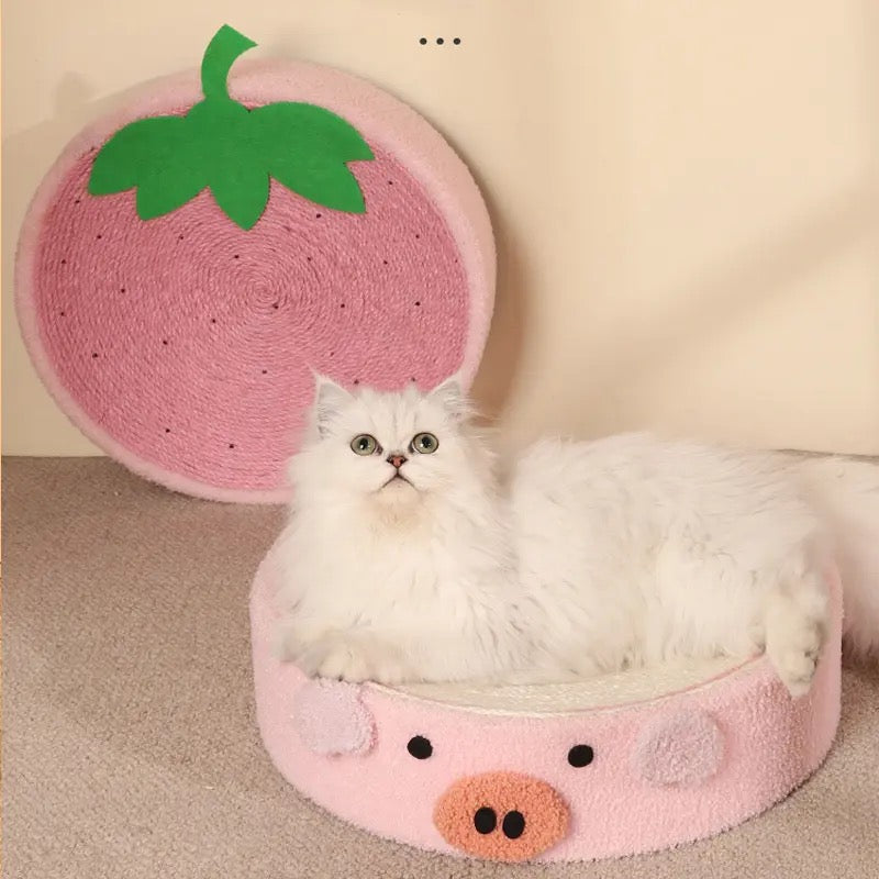 Sisal-Kratzbett für Katzen – Lustiges und Bequemes Kratzspielzeug in Verschiedenen Designs