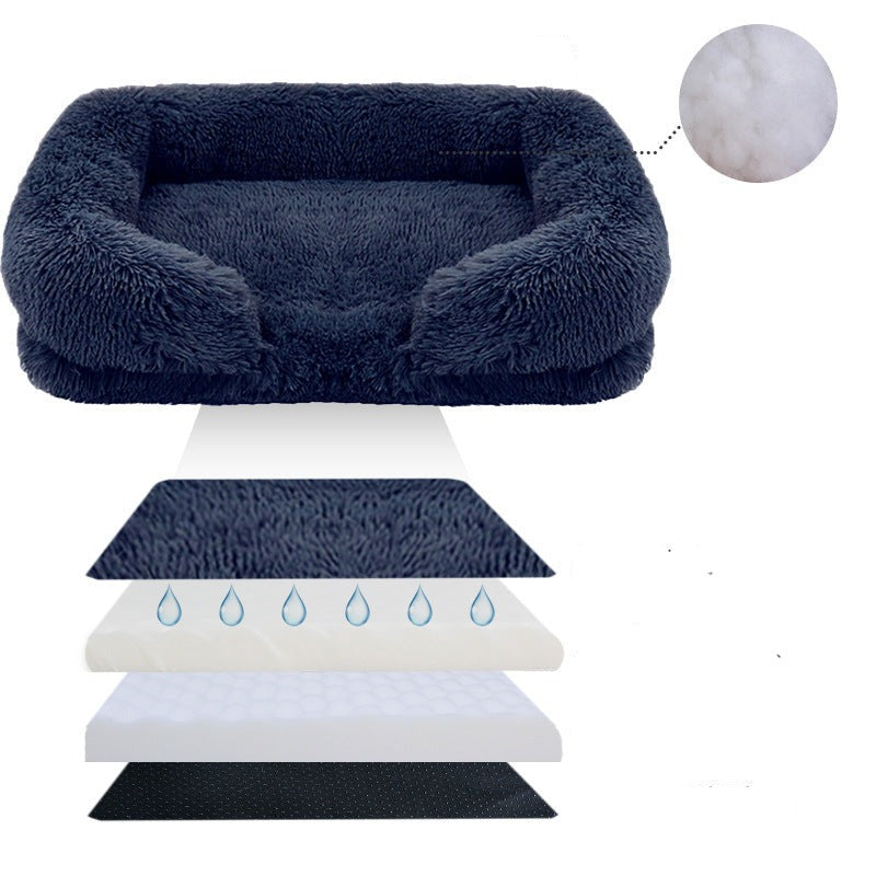 Flauschtraum Hundebett – Bequemes und Kuscheliges Bett für Hunde in Verschiedenen Größen