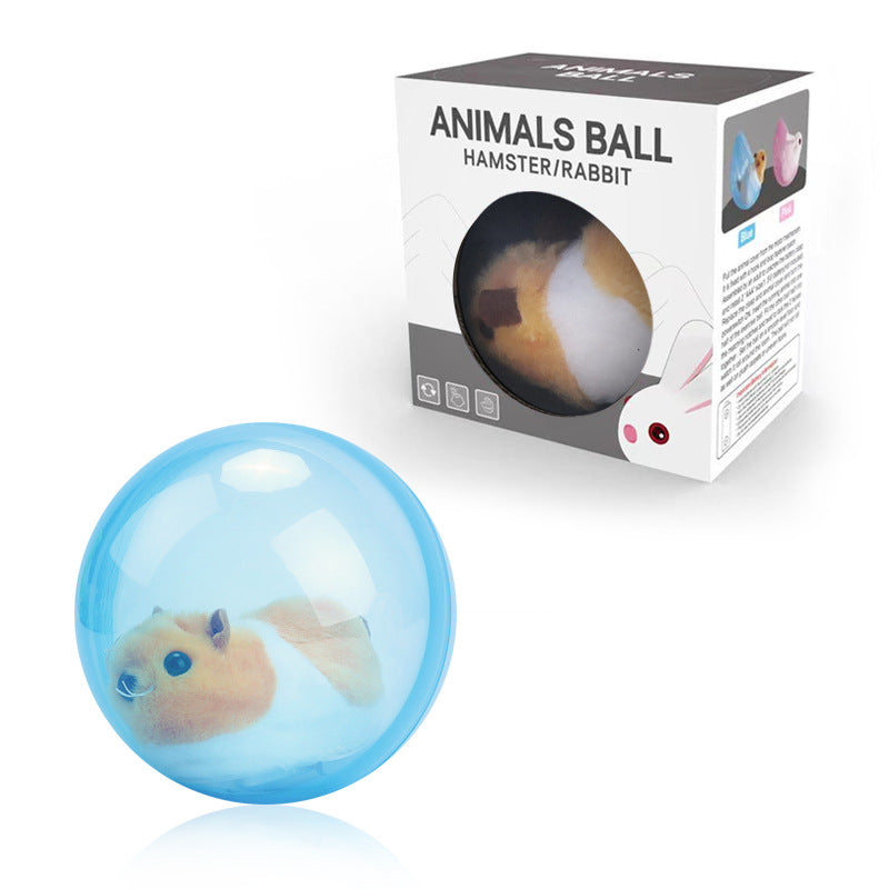 Rollender Hamster – Interaktives Spielzeug für Kinder mit Kuscheltierfunktion