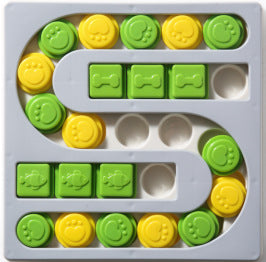 Intelligentes SnackLabyrinth Denkspiel für Hunde – Fördert die geistige Aktivität und Problemlösungsfähigkeiten