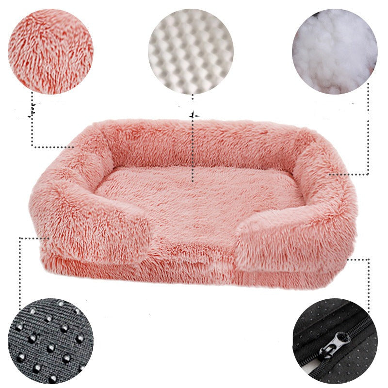 Flauschtraum Hundebett – Bequemes und Kuscheliges Bett für Hunde in Verschiedenen Größen