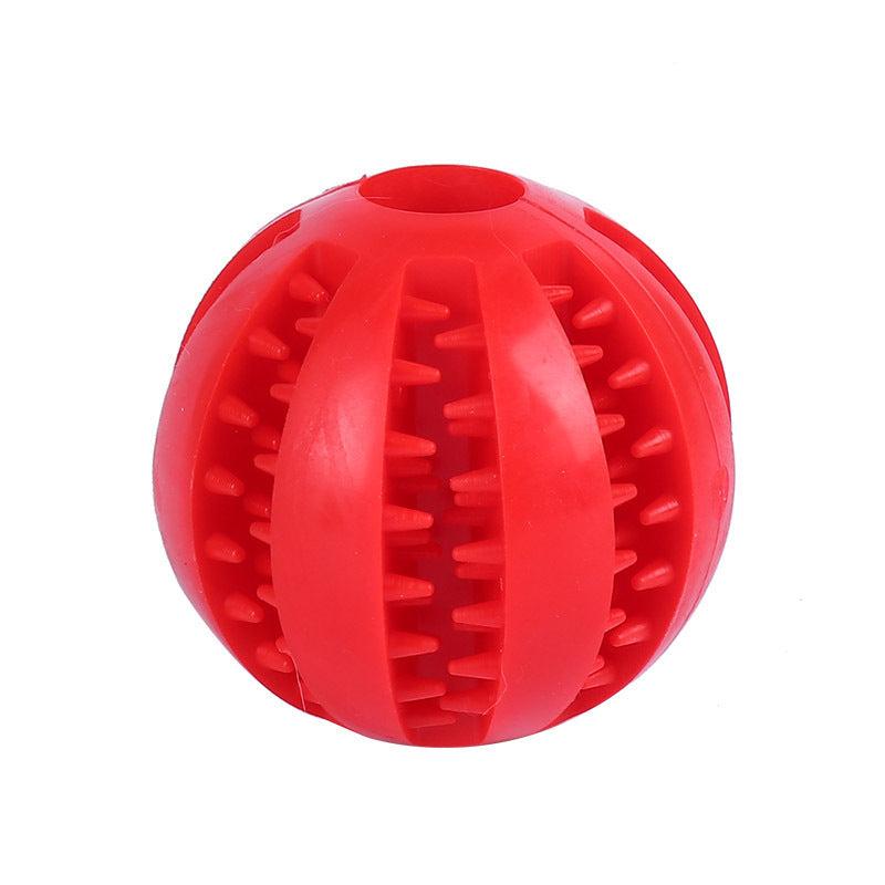 Zahnreinigungs-Kauball für Hunde mit Leckerli-Funktion