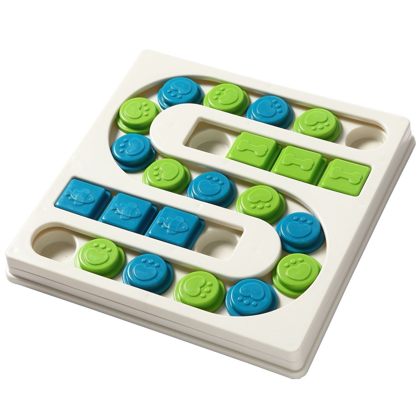Intelligentes SnackLabyrinth Denkspiel für Hunde – Fördert die geistige Aktivität und Problemlösungsfähigkeiten