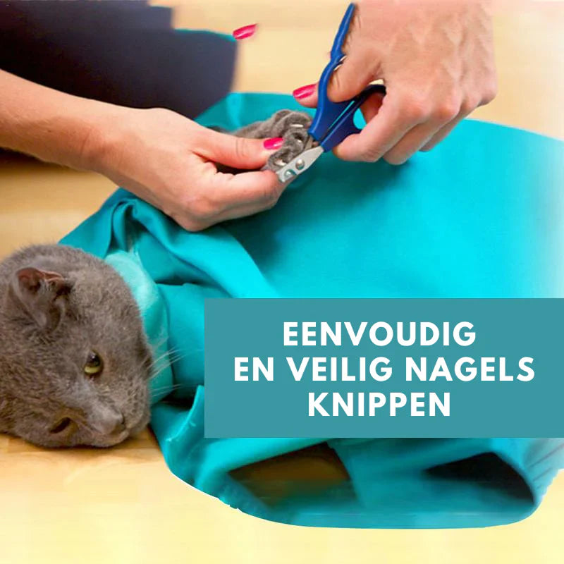 Komfortabler Katzen-Reisebag – 2 für 1 Set für Stressfreie Reisen mit Deiner Katze