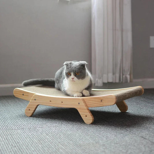 Katzen Kratzbrett – Kratzmöbel aus hochwertigem Karton für Katzenpflege