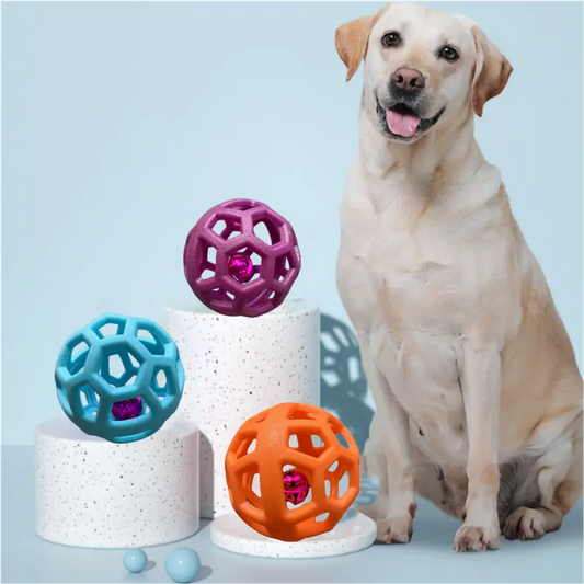 Hunde Beschäftigungsball – Vielseitiger Schnüffel- und Spielball für Deinen Hund