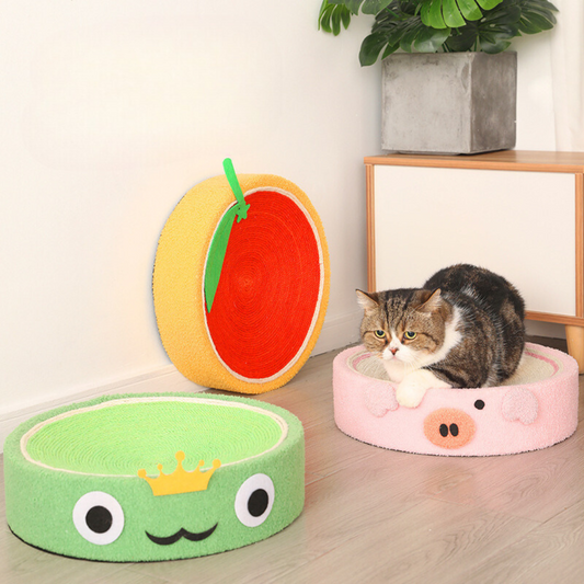 Sisal-Kratzbett für Katzen – Lustiges und Bequemes Kratzspielzeug in Verschiedenen Designs