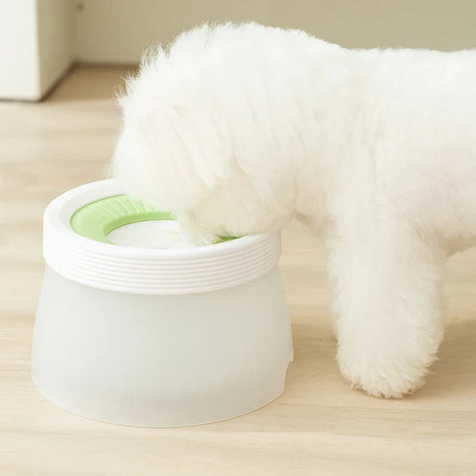 Auslaufsicherer Hunde Wassernapf – Spillfreier Trinknapf für Hunde