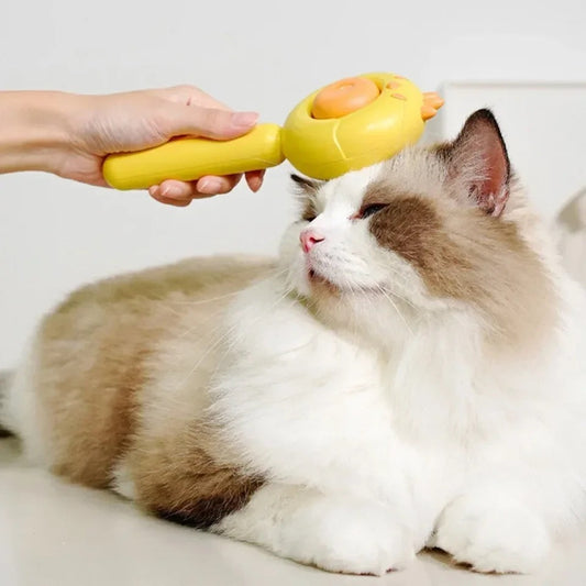 All-in-One-Katzenbürste für Fellpflege – Sanfte und Effektive Pflege für Dein Haustier