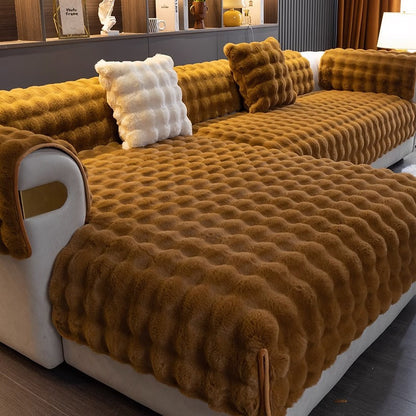 Luxus Sofabezug – Weicher, strapazierfähiger Überwurf für Sofa und Couch im eleganten Design