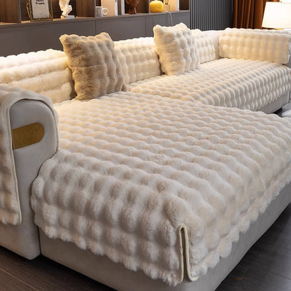 Luxus Sofabezug – Weicher, strapazierfähiger Überwurf für Sofa und Couch im eleganten Design