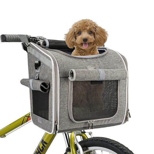 3in1 Hunde Transporttasche für Fahrräder – Praktisch, Sicher und Vielseitig