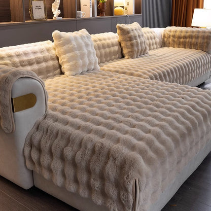 Luxus Sofabezug – Weicher, strapazierfähiger Überwurf für Sofa und Couch im eleganten Design