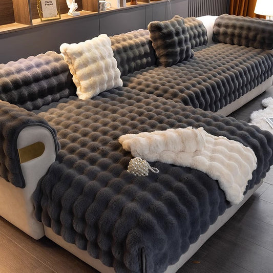 Luxus Sofabezug – Weicher, strapazierfähiger Überwurf für Sofa und Couch im eleganten Design