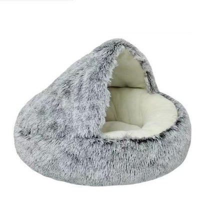 2in1 Hundebett und Kuschelhöhle – Gemütlicher Rückzugsort für Hunde