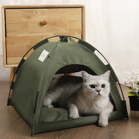 Kühlendes Katzenzelt mit Atmungsaktivem Material für Sommer