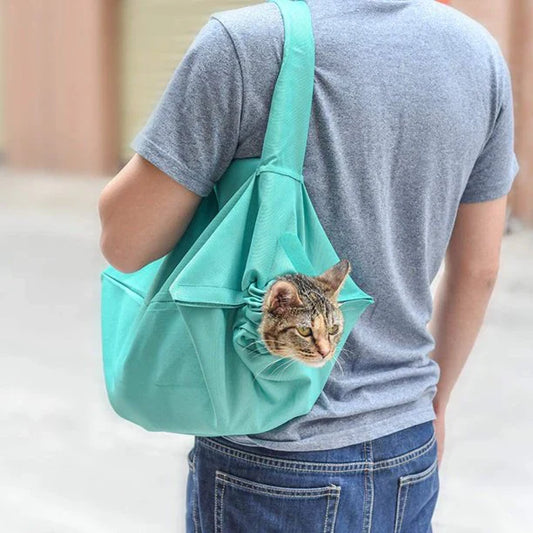 Komfortabler Katzen-Reisebag – 2 für 1 Set für Stressfreie Reisen mit Deiner Katze