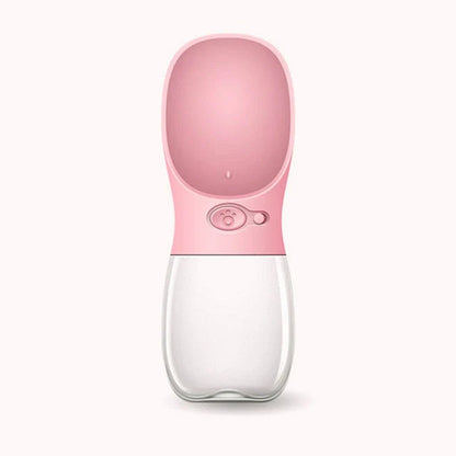 Trinkflasche für Hunde für Unterwegs – Praktische Wasserflasche mit integriertem Napf
